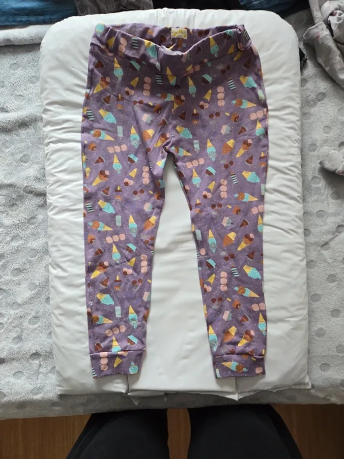 Leggings fait main taille 6 ans - photo numéro 3