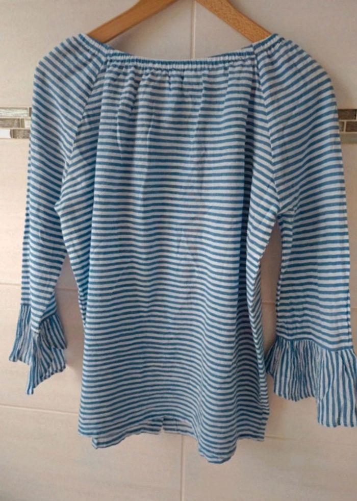 Blouse Batela t.40 100% coton - photo numéro 6