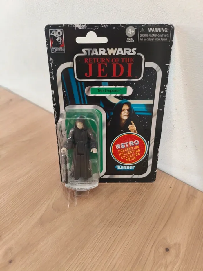 Star Wars rétro collection empereur palpatine