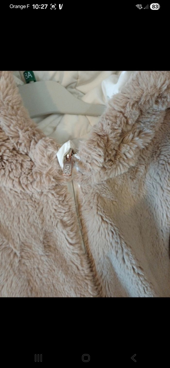 Blouson réversible fille taille 8 ans - photo numéro 3