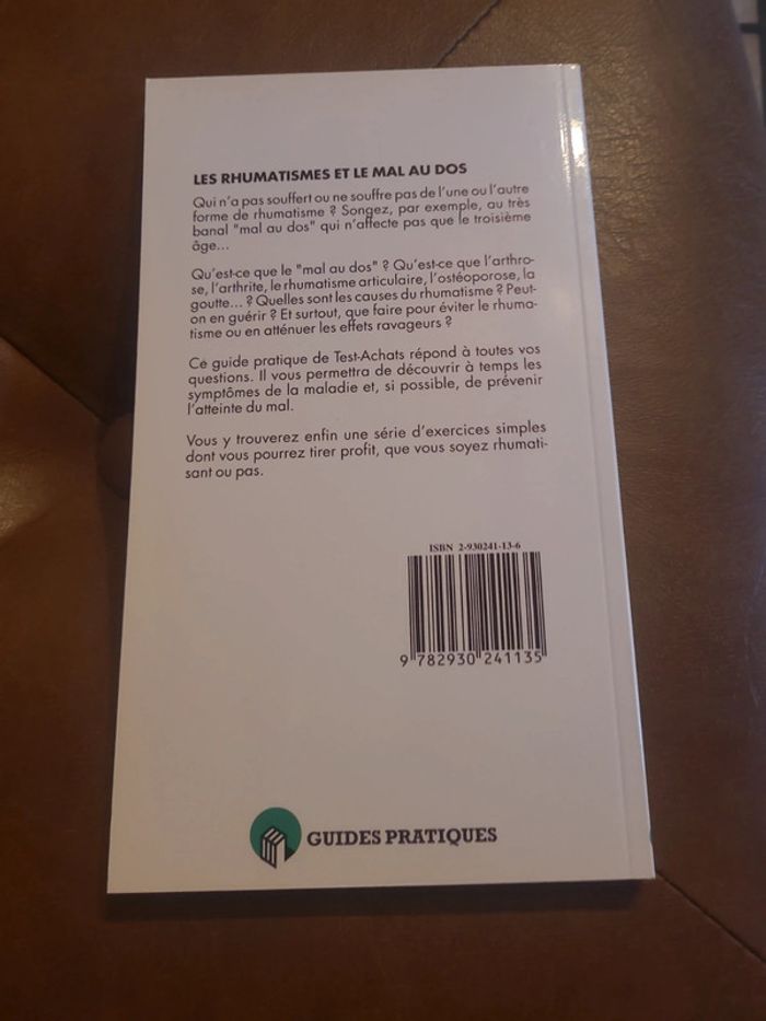Les rhumatismes et le mal au dos - photo numéro 2
