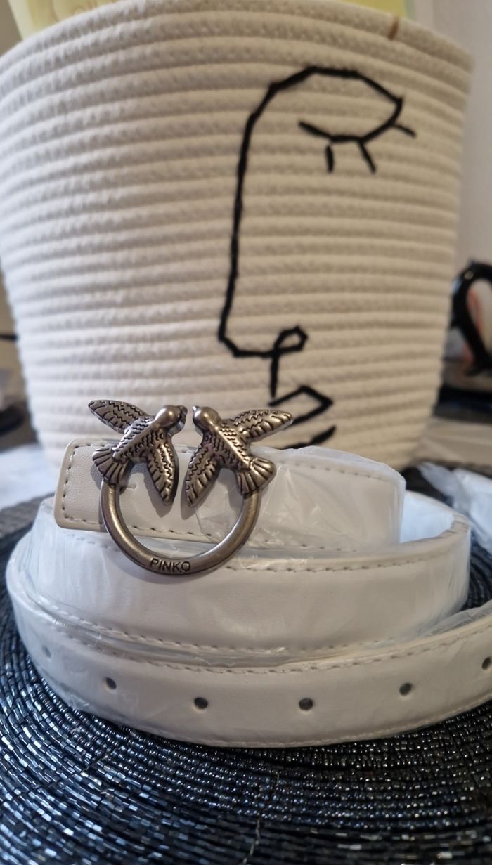 Ceinture Pinko blanche - photo numéro 3