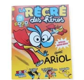 La Récré des Héros n°19 Magazine Enfants Neuf Bd Jeux Activités Héros
