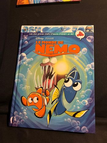 Bande dessinée pour enfants Disney le monde de nemo