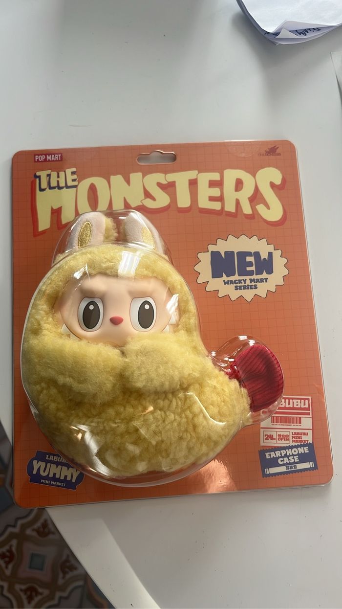 Labubu the monsters wacky Mart series earpods case