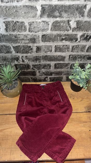 Pantalon bordeaux Obaïbi