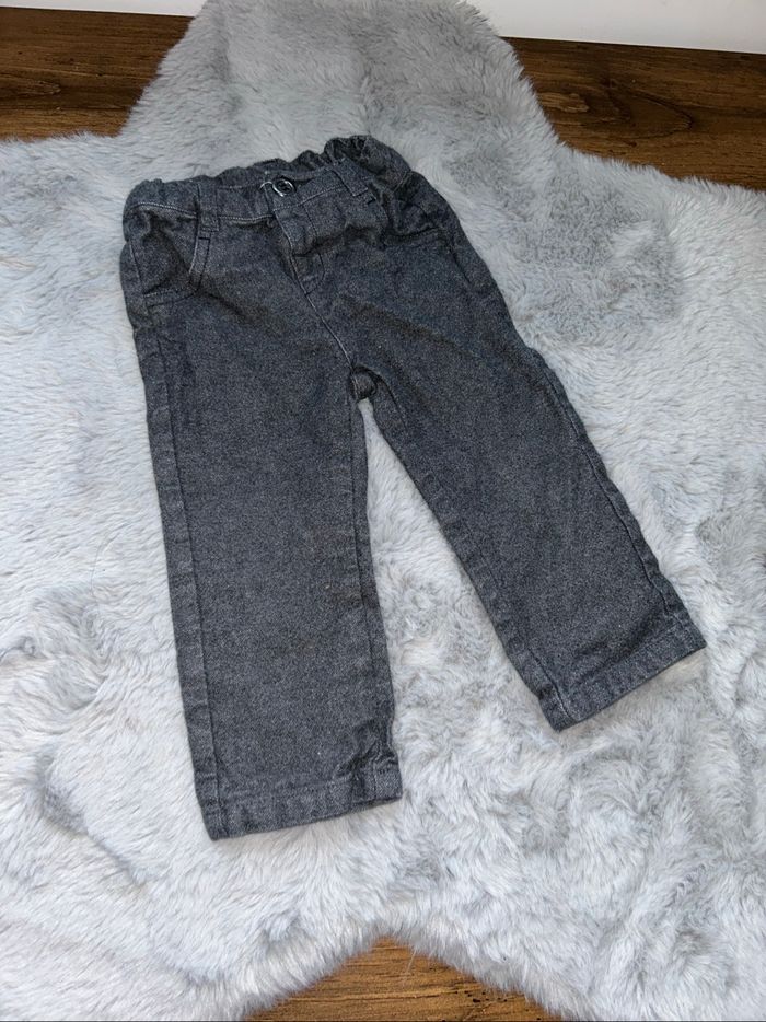 Pantalon doux gris - 18 mois - Kid Kanai