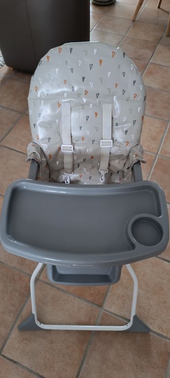 Chaise haute pliante