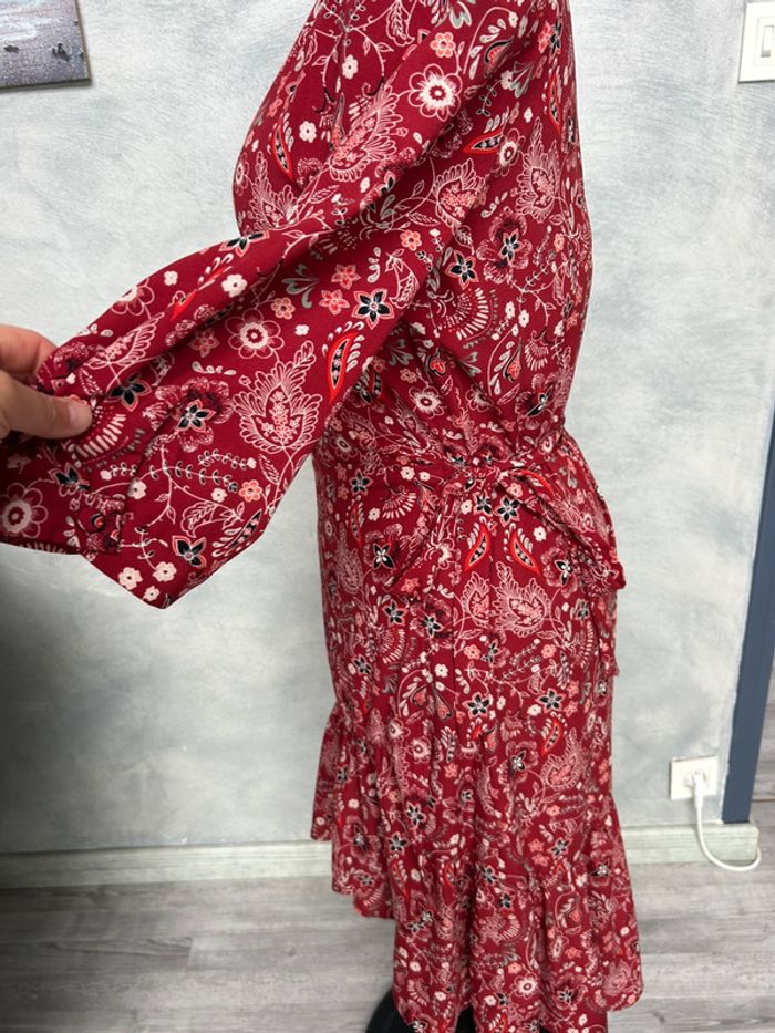 Robe portefeuille mi-longue - photo numéro 3