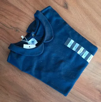 Tee-shirt col claudine Petit Bateau Taille 10 ans