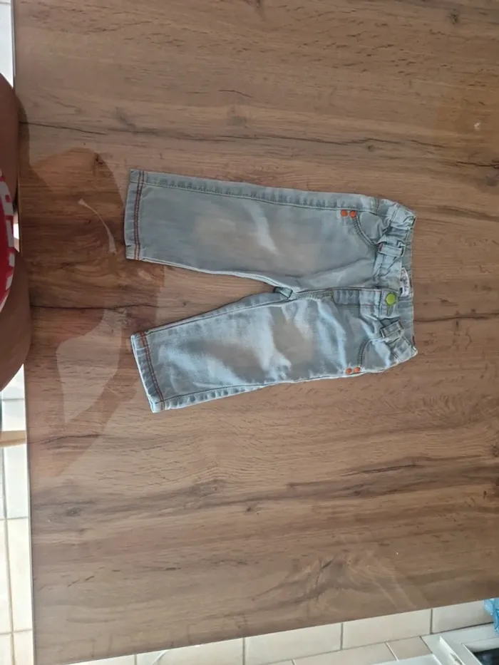 Lot - 3 pantalons + 1 veste - 12 mois - photo numéro 4