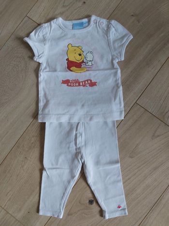 Ensemble legging et tee-shirt fille Disney Winnie 6 mois (78)