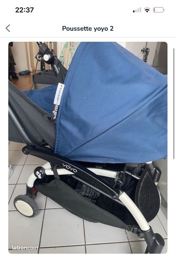 Poussette Yoyo et pack 0+ air france