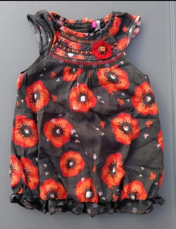 Tunique robe 3 ans fille Orchestra