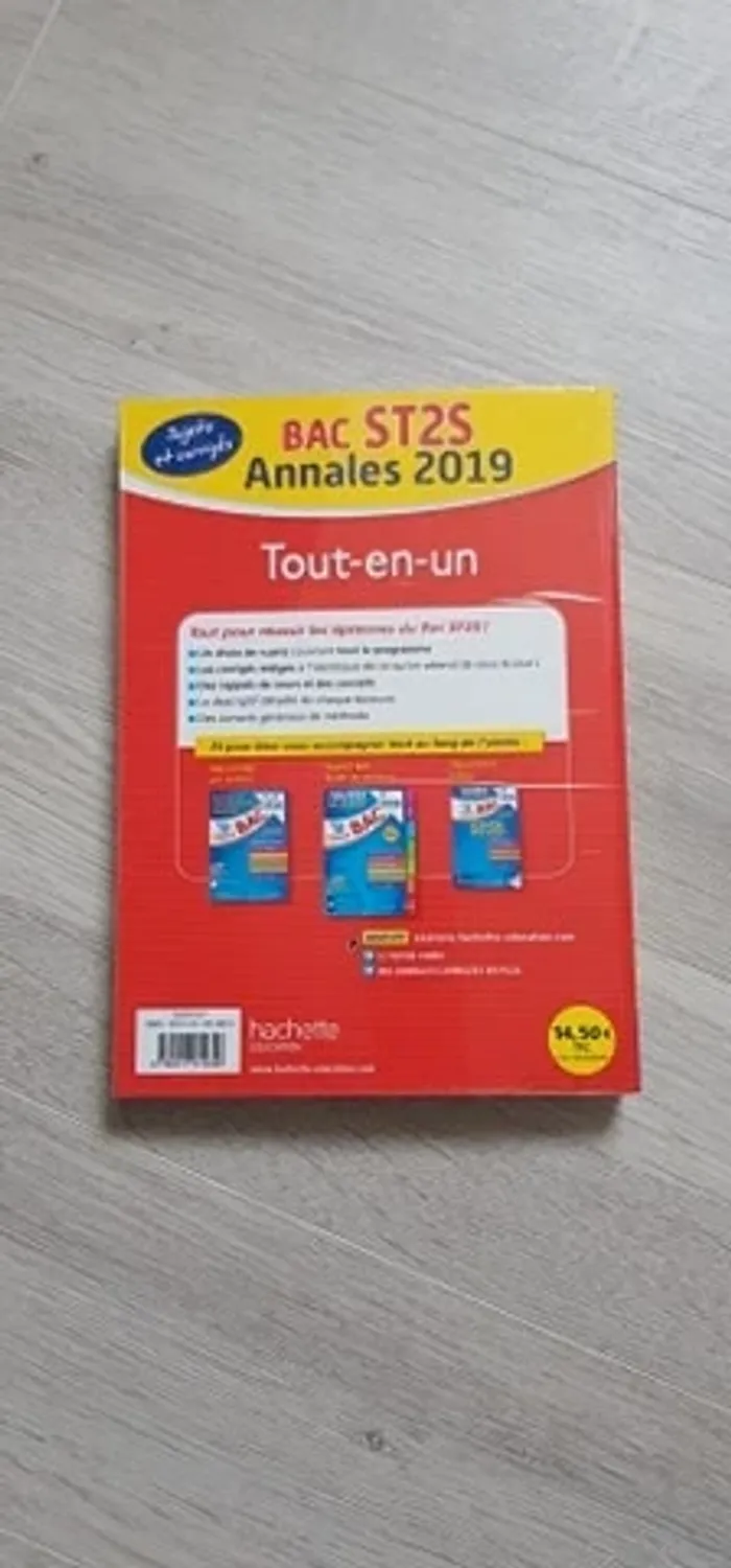 Manuel préparation bac STSS/ST2S annales 2019 Tout en un - photo numéro 3