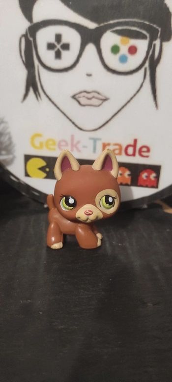 Littlest Petshop Pet Shop LPS hasbro Chien Berger Allemand german shepherd 1362