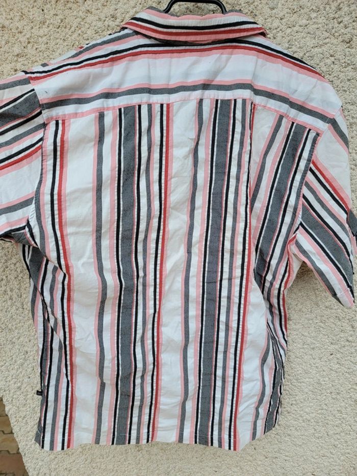 Chemise légère en lin pour l'été ethnique aventure grunge tie and dye - photo numéro 3