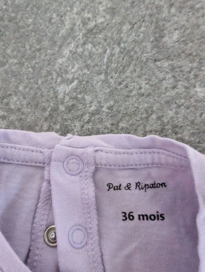 T-shirt à manches longues blouse fille 3 ans comme NEUVE - photo numéro 2