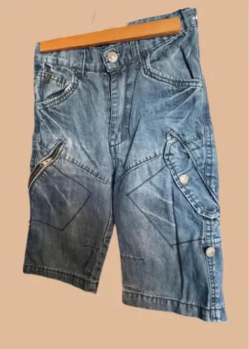 Bermuda jean 12 ans