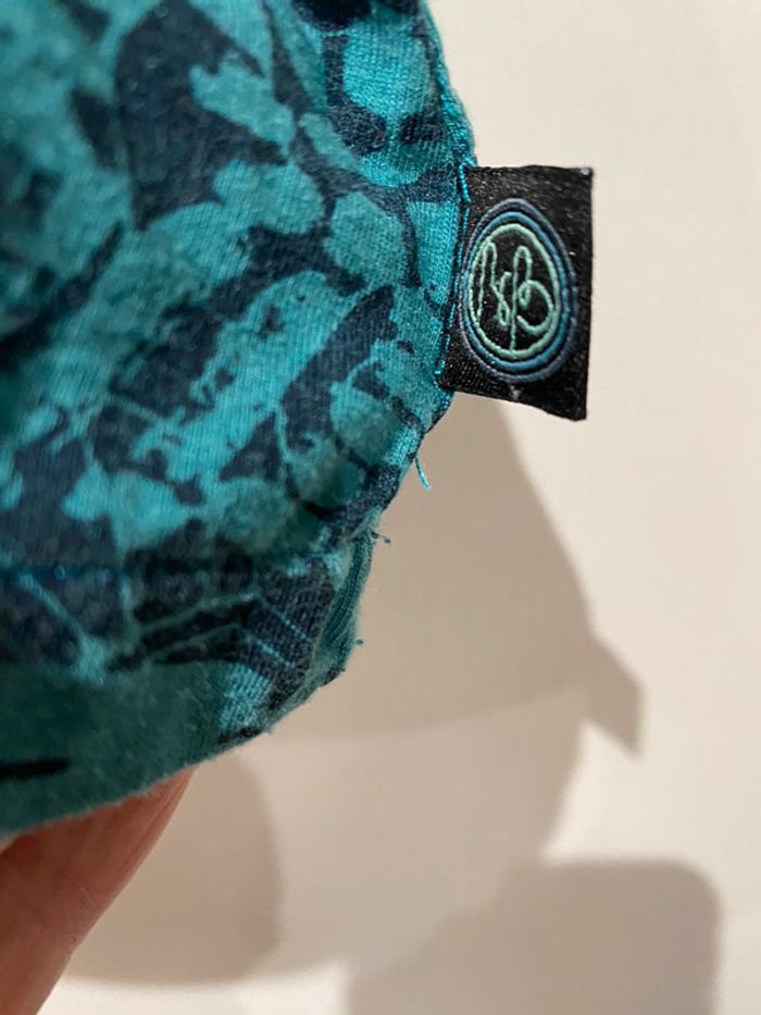 Kanabeach biologique blouse taille 36 bleu bleu canard - photo numéro 4