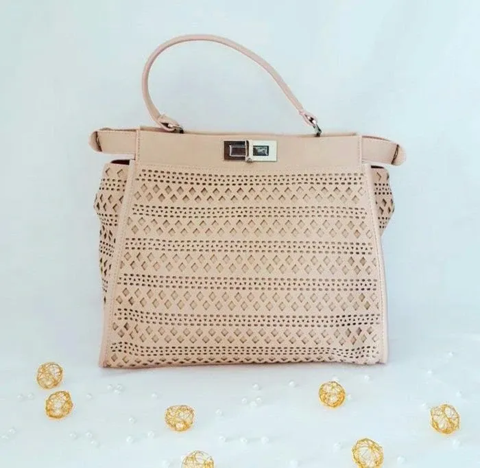 Sac à main blanc ou rose - photo numéro 3