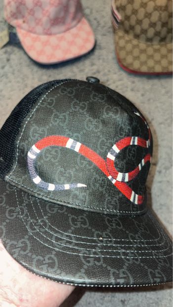 Casquette Gucci serpent 