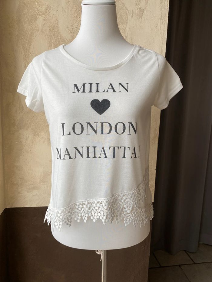 Top blanc Milan Jennifer S - photo numéro 2