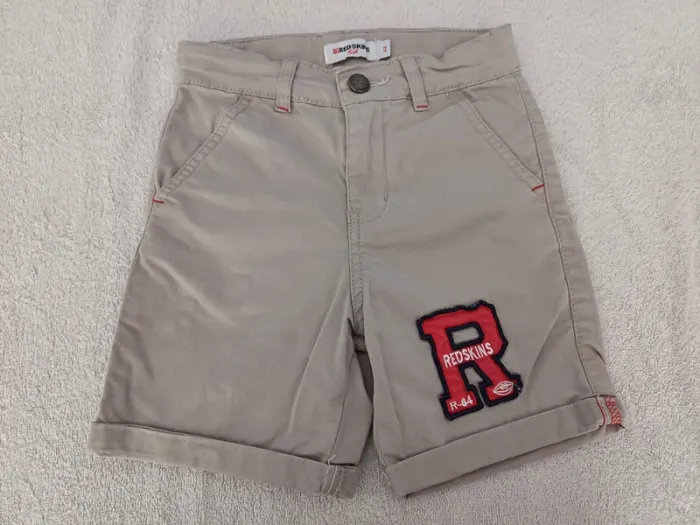 Short Redskins Kids 4 ans (réf perso G-G7)(familleac72)