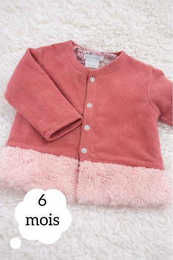 Manteau fille 6 mois