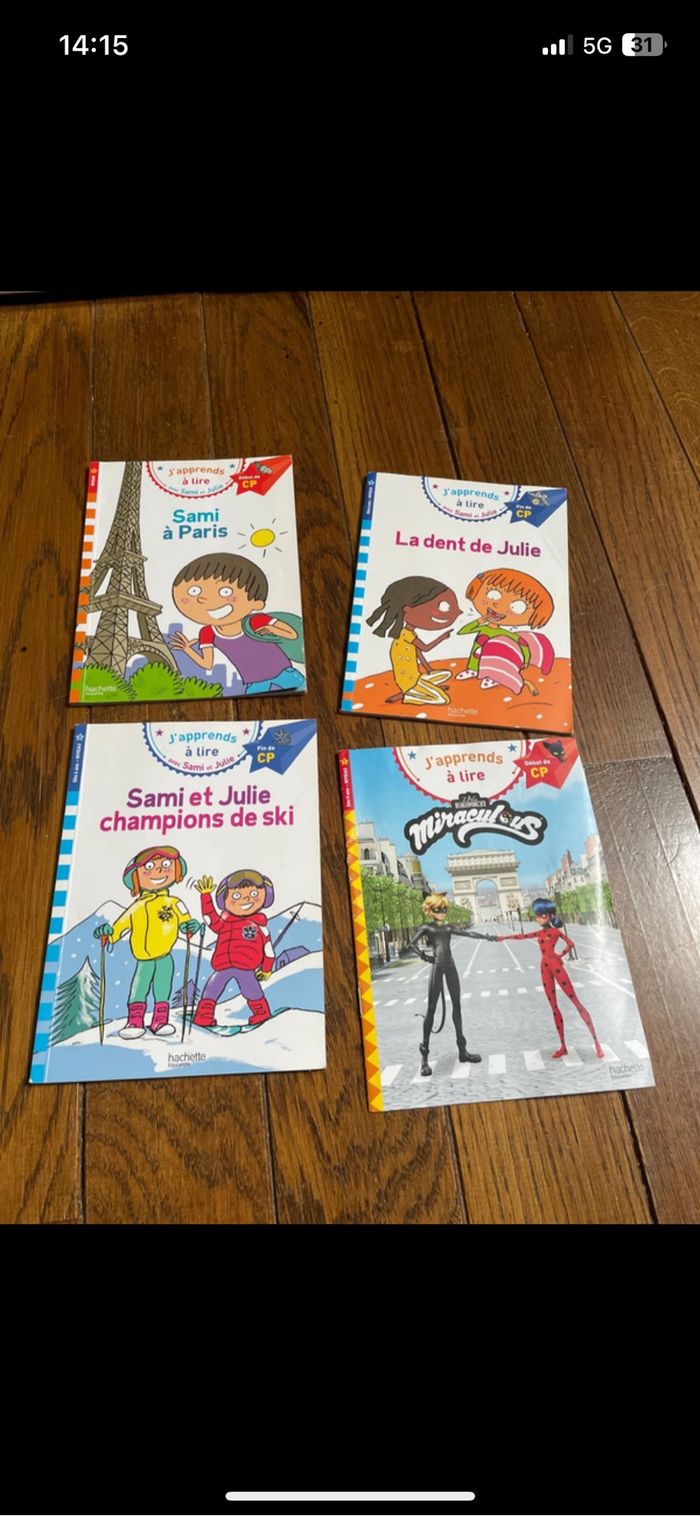 Livres Sami et Julie
