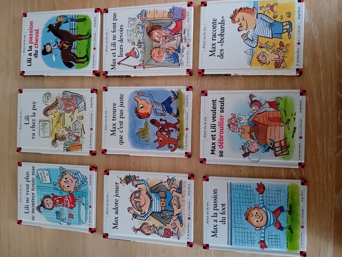 Lot 9 livres Max et Lili dès 8 ans - Comme neuf