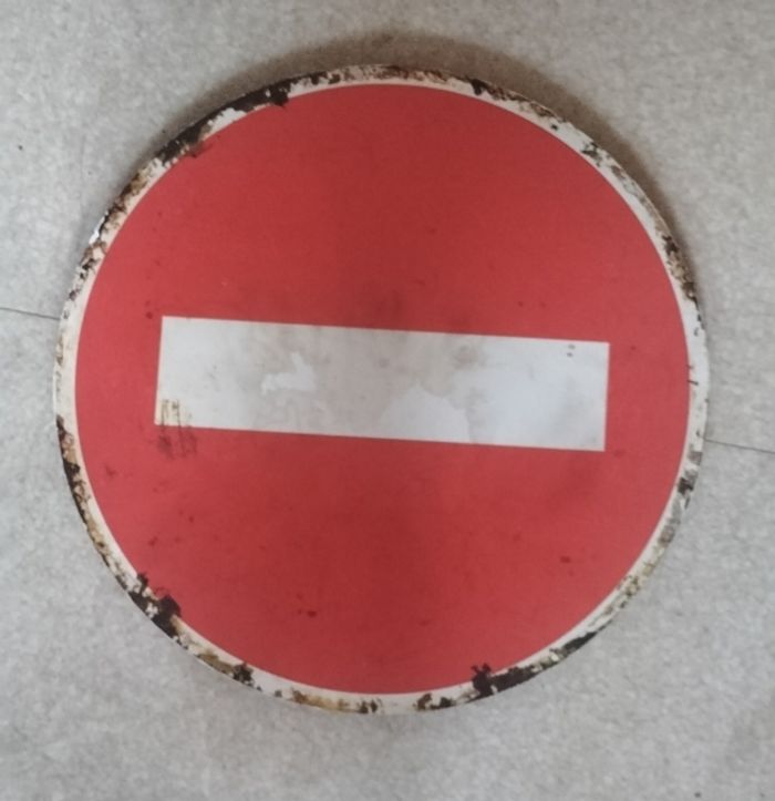 Panneau sens interdit