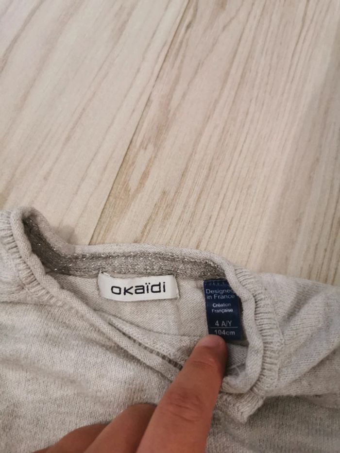 Pull Okaidi 4 ans - photo numéro 3
