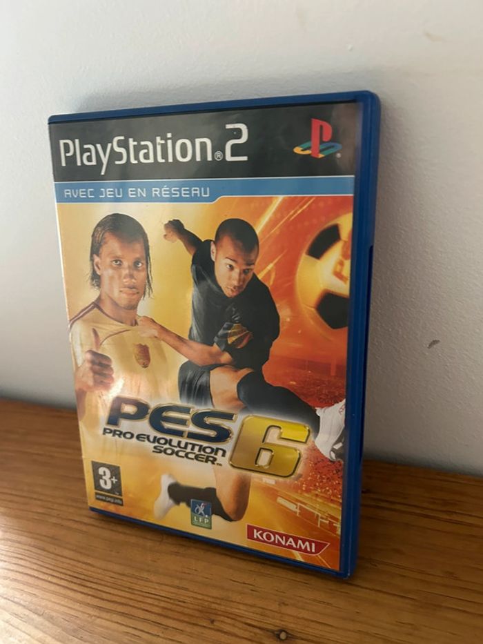 Boîte vide PlayStation 2 PES 6 avec notice - photo numéro 3