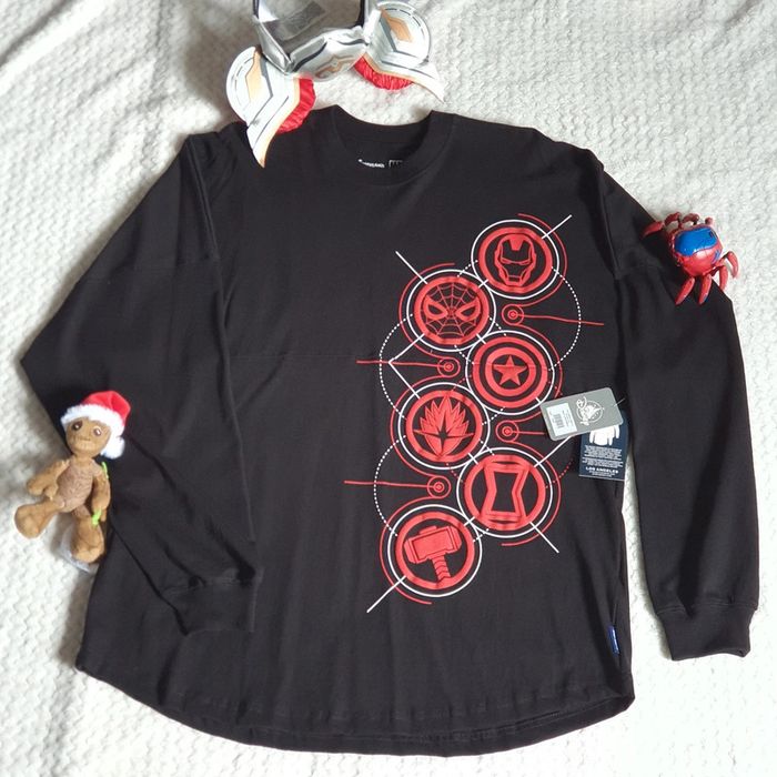 Pull spirit jersey marvel avengers campus disneyland paris taille L - photo numéro 1