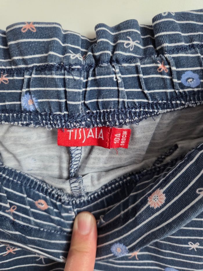 Ensemble été short fille taille 10 ans tissaia - photo numéro 4