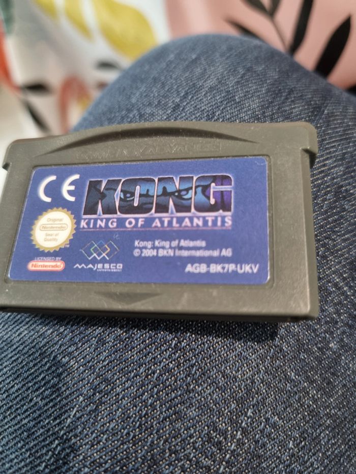 jeu kong king of atlantis GBA game boy nintendo - photo numéro 2
