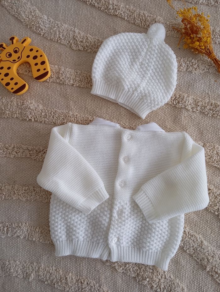 Ensemble bébé blanc - photo numéro 4