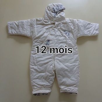Combinaison 12 mois