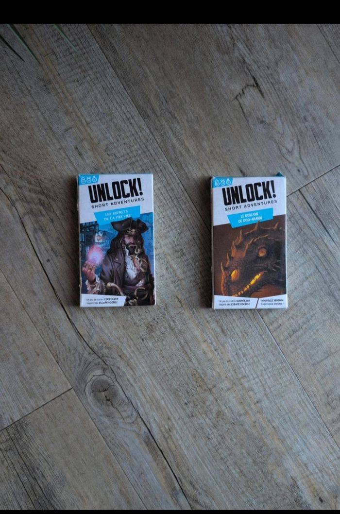 Lot 2 unlock short aventures