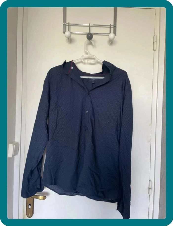 Chemise pois fins