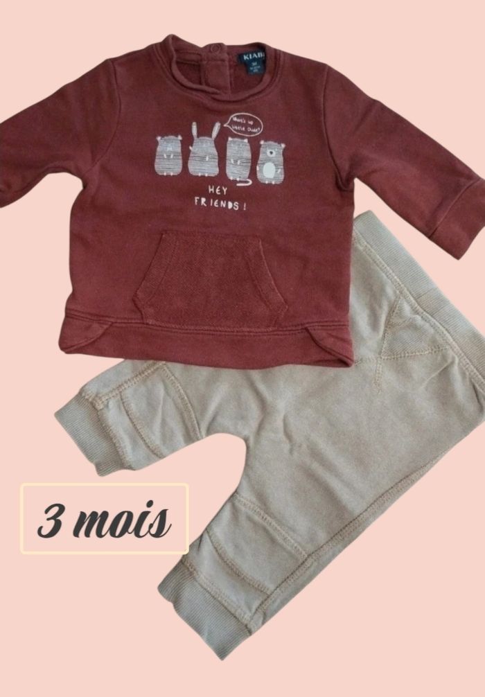 Ensemble bébé 3 mois