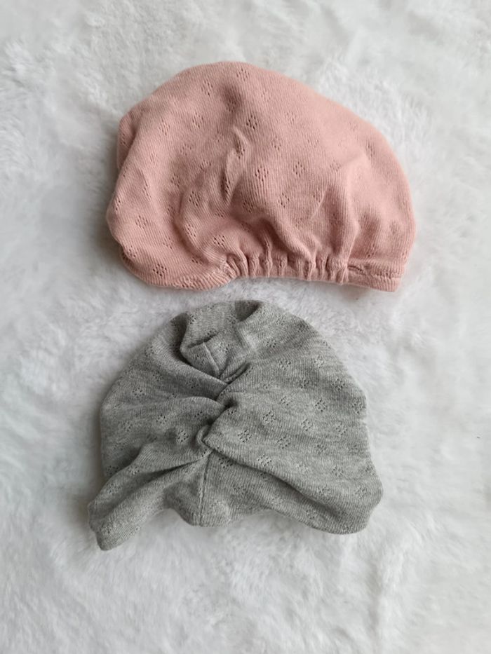 Lot de 2 turbans bébé fille - photo numéro 3