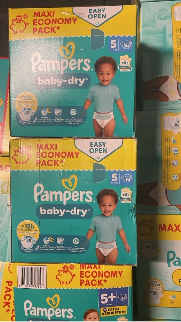 Pampers babydry taille 5