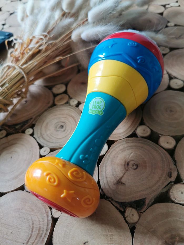 🌺Maracas instrument musique jouet bébé eveil Leap Frog - photo numéro 2