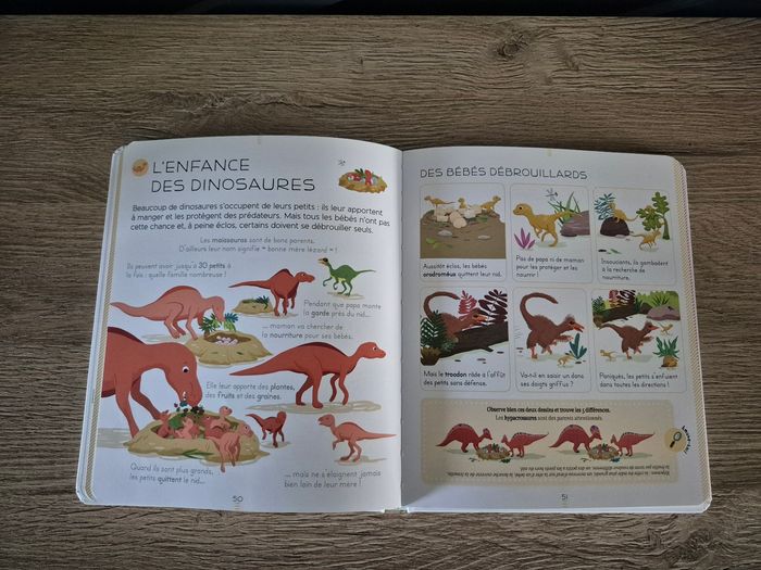 L'encyclopédie des petits - Les dinosaures - photo numéro 4