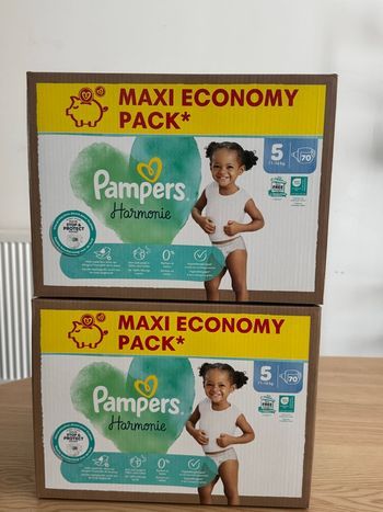 Couches Pampers harmonie taille 5