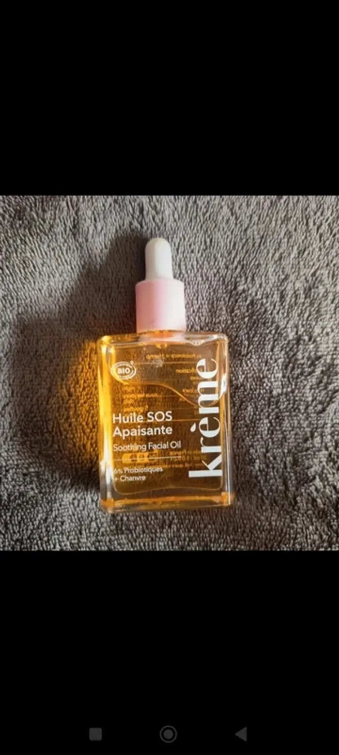 Huile SOS apaisante Krème
