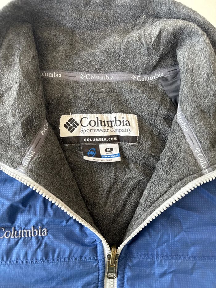 Veste Columbia Interchange bleue – Taille M homme – Doublée polaire - photo numéro 5
