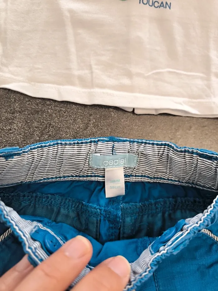 Ensemble 2 pièces garçon 3 mois obaibi - photo numéro 7